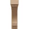 Ekena Millwork 5"W x 20"D x 20"H Thin Warren Rough Cedar Woodgrain TimberThane Corbel, Primed Tan CORUR05X20X20WARRCPR - alternate 5